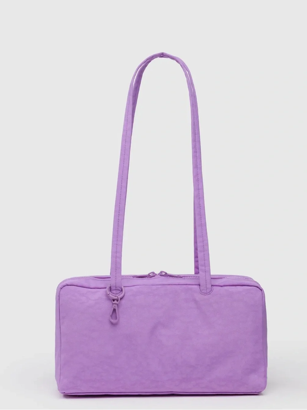 NWT BAGGU Nylon Bowler Bag Rose - Picture 13 of 13